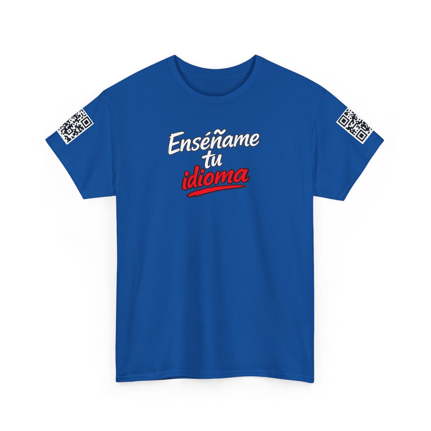 Enséñame Tu Idioma™ | Camiseta Conversacional de Nex Lang™