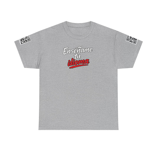 Enséñame Tu Idioma™ | Camiseta Conversacional de Nex Lang™