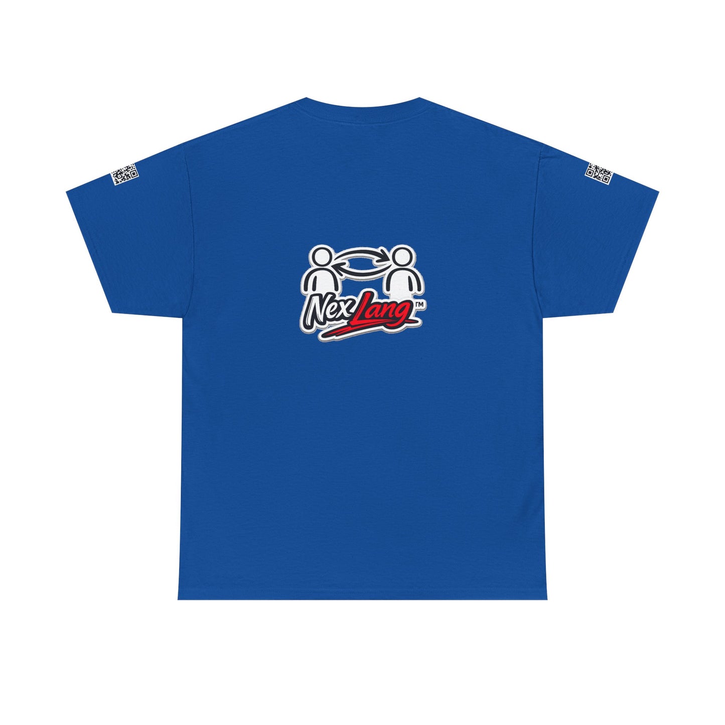 Apprends-moi ta langue™ | T-shirt conversationnel avec code QR de Nex Lang™
