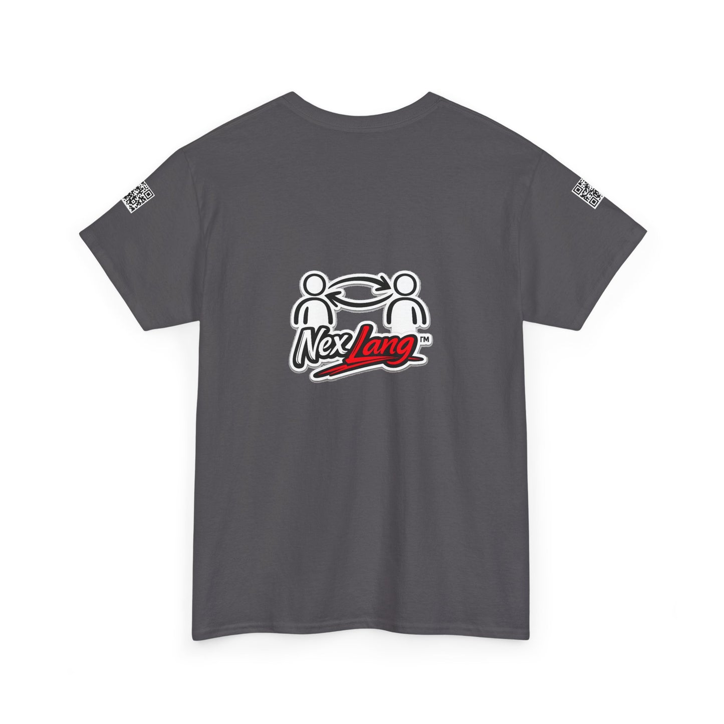 Apprends-moi ta langue™ | T-shirt conversationnel avec code QR de Nex Lang™