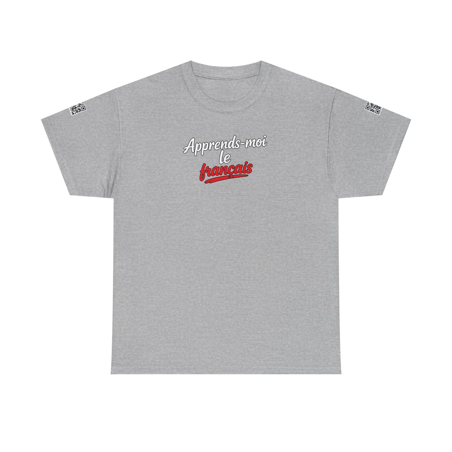 Apprends-moi ta langue™ | T-shirt conversationnel avec code QR de Nex Lang™